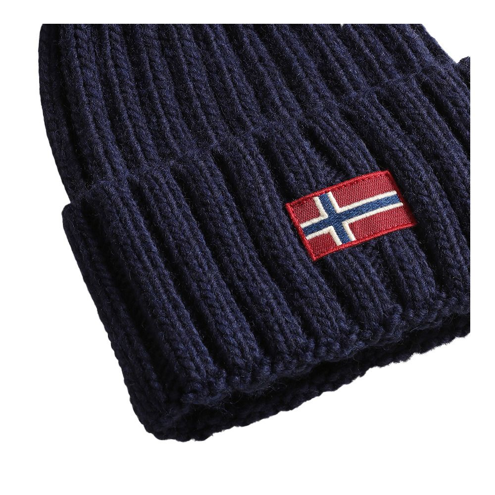 Napapijri SEMIURY W3 - Bonnet Femme blu marine