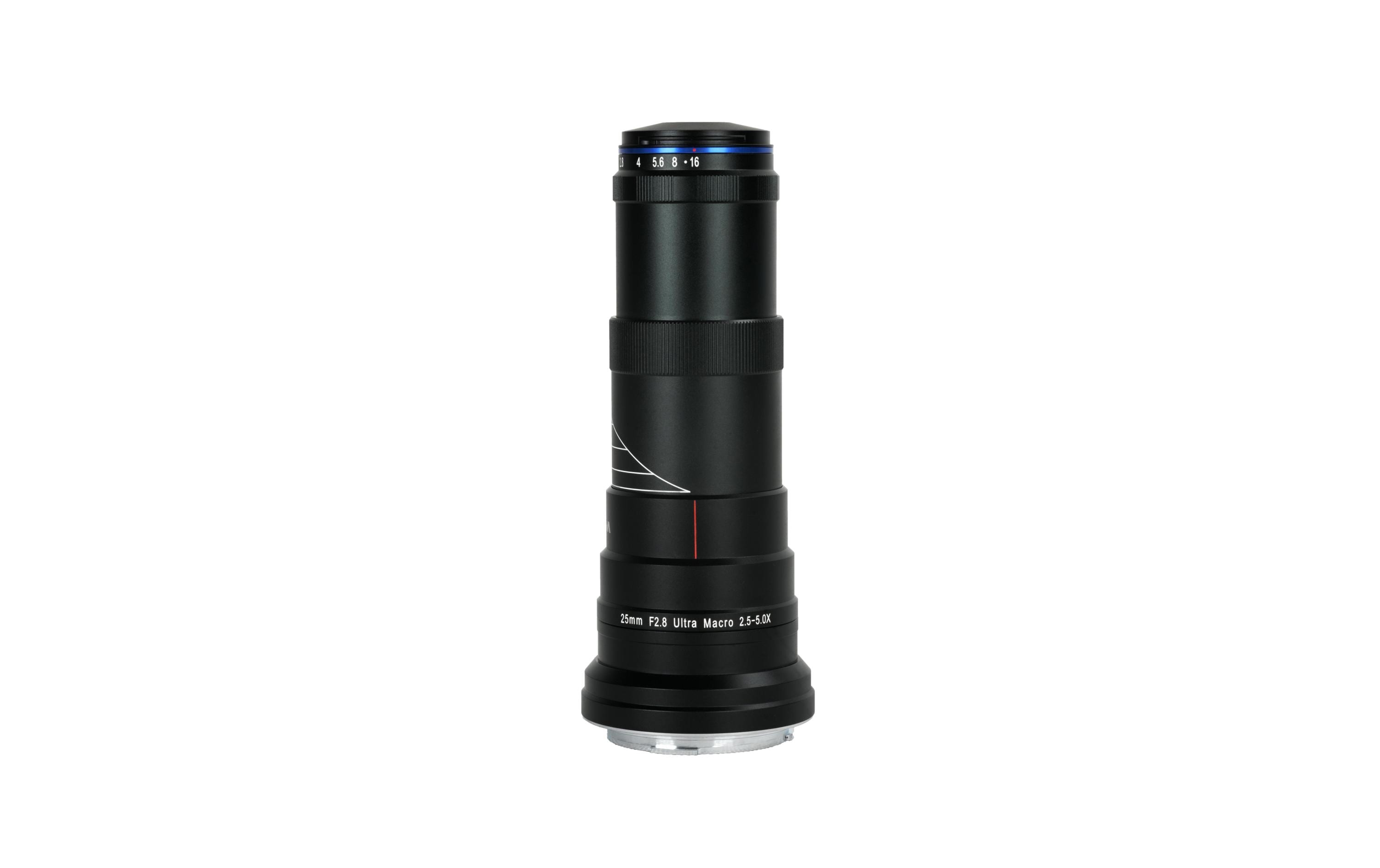 Festbrennweite 25 mm F/2.8 2.5-5x UltraMacro – Nikon Z<br>Kompaktes und vielseitiges Makroobjektiv mit hoher Vergrößerung