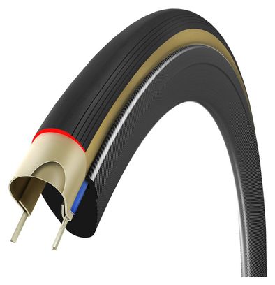 Pneu Route Vittoria Corsa Pro Speed 700 mm Tubeless Ready Souple Graphene G2.0   Silica Compound Flancs Beiges