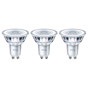Philips LED spot GU10 35W 3 stuks niet dimbaar