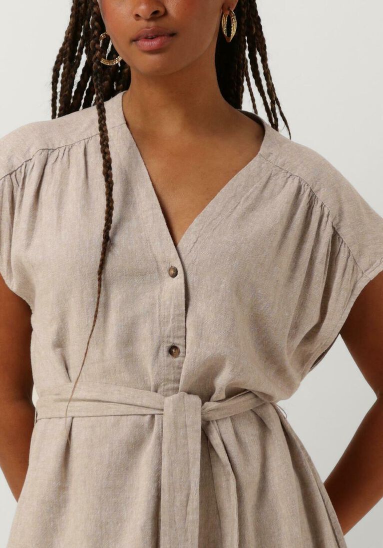 MSCH COPENHAGEN zand msch copenhagen mini jurk mschjovene ginia ss dress