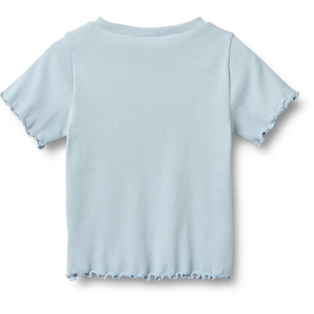 Køb Wheat Summer Sky Rib T-shirt S/S Alicia