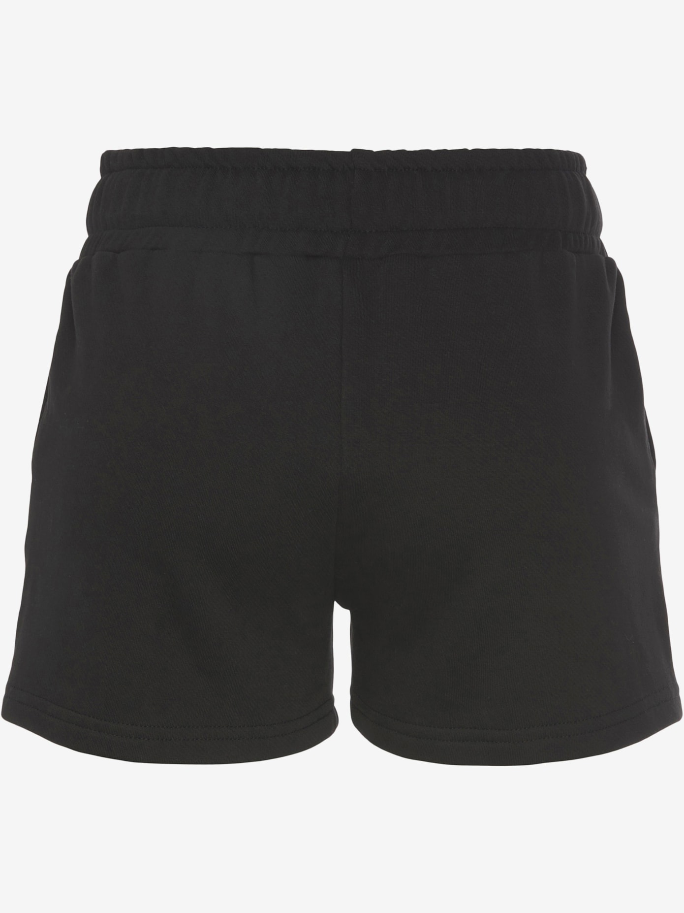 Short en matière sweat short d'intérieur avec logo brodé