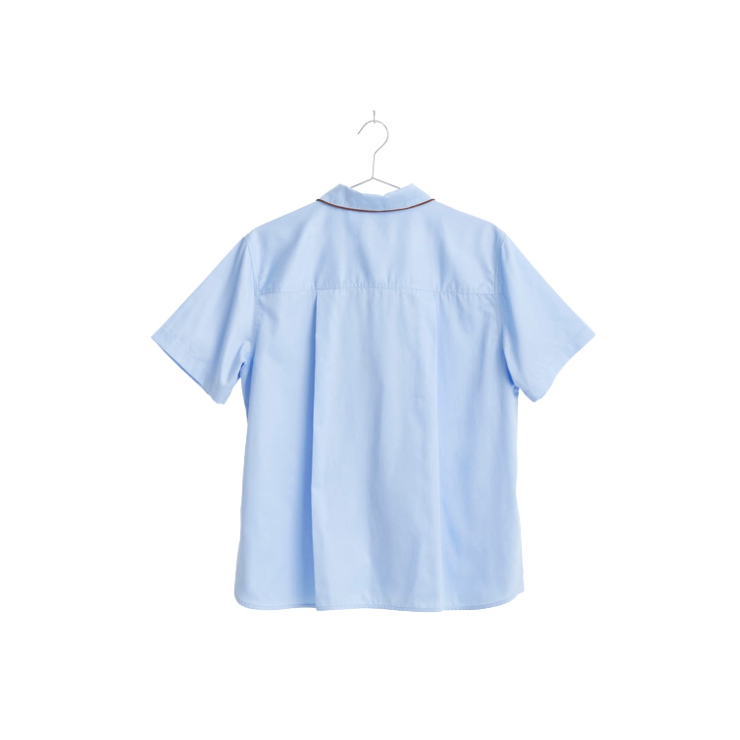 HAY  Outline Pyjama S/S natskjorte - Soft Blue