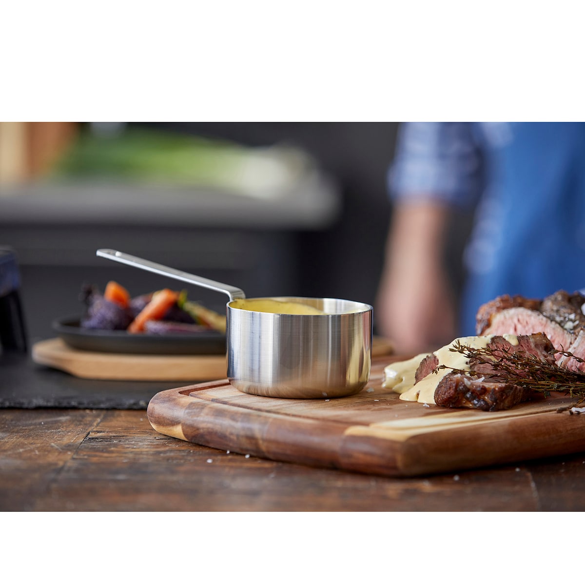 HOLM Saucepan Dia. 10 x 6 cm Stainless steel