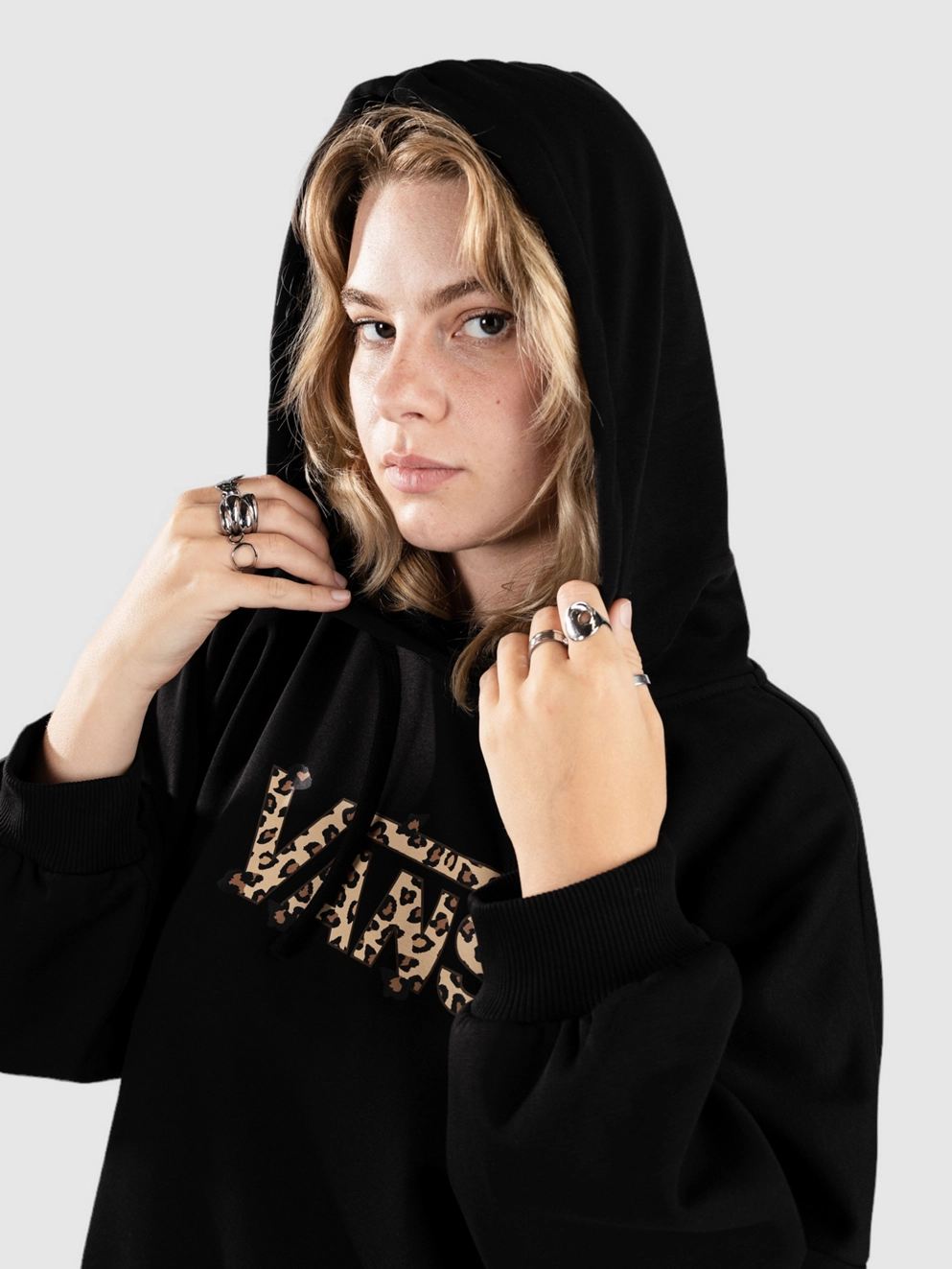 Vans Animalier Loose Hoodie black