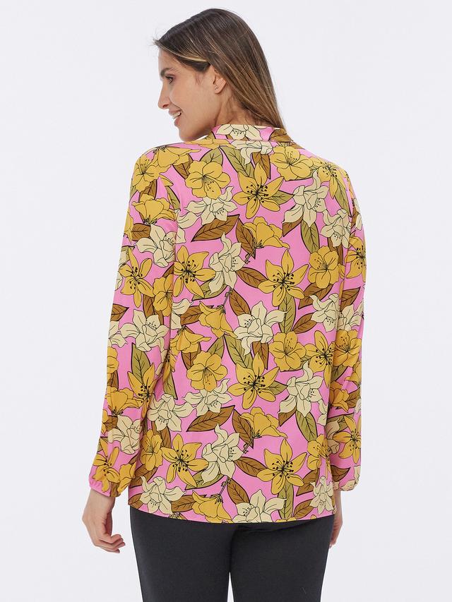 Blusenshirt Blütentraum