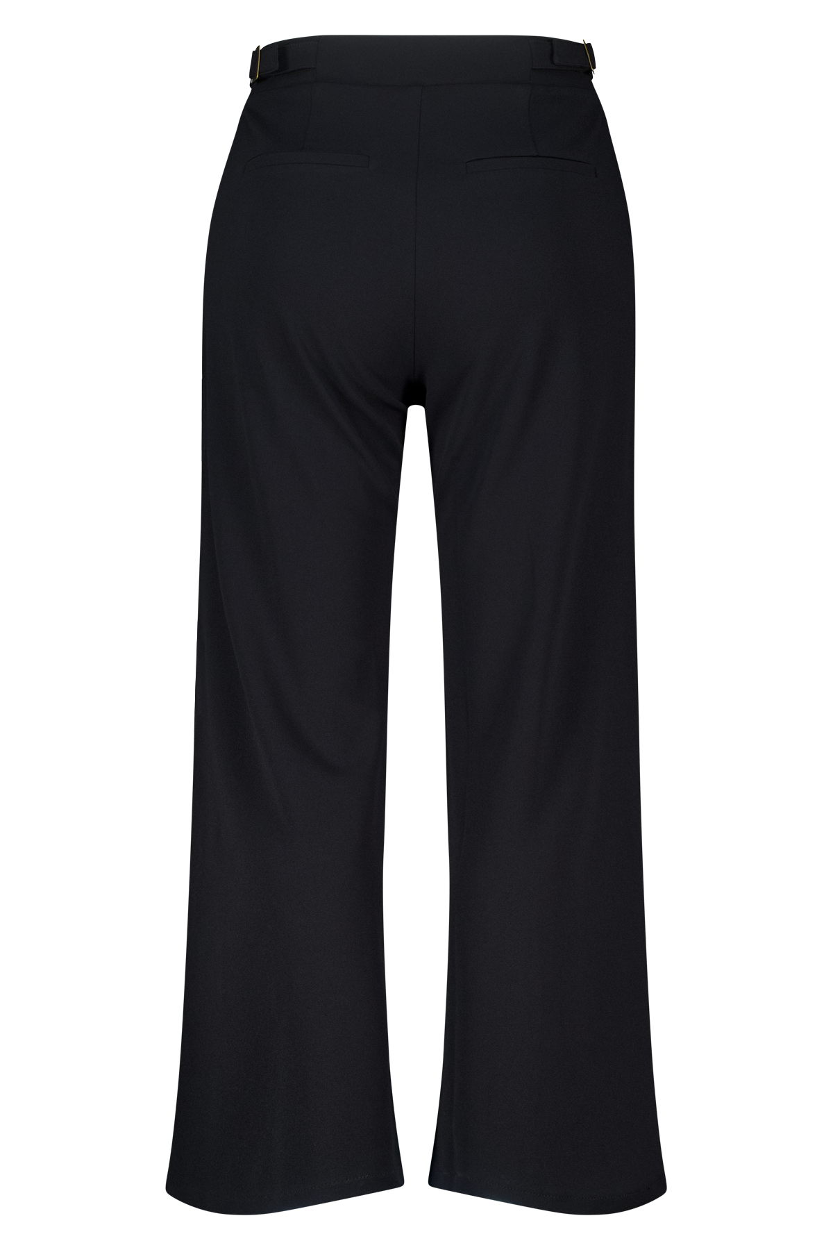 Rechtvallende broek met stretch Zwart