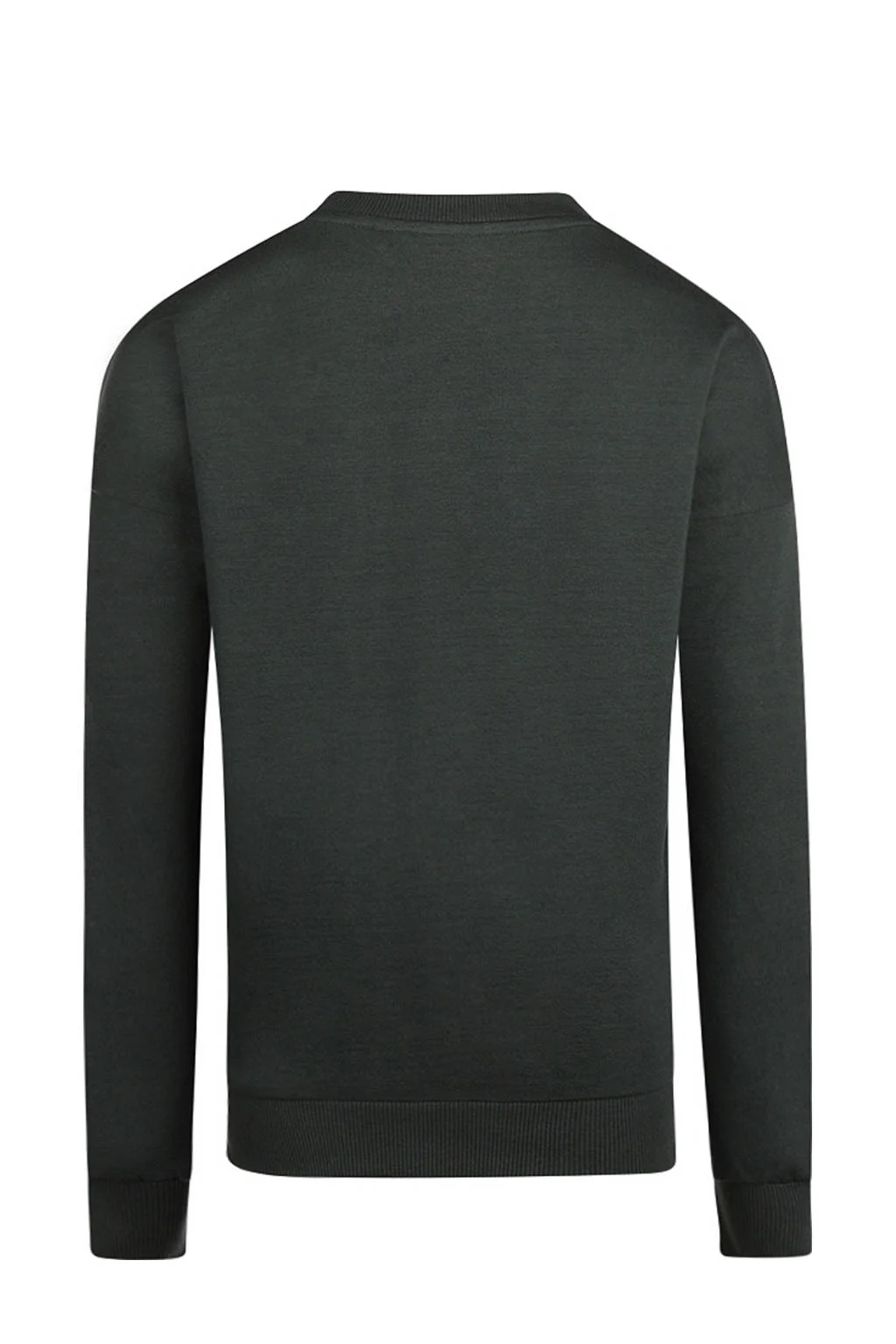 No Way Monday sweater donkergroen