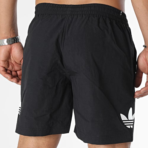 Short De Bain Trefoil HT4404 Noir