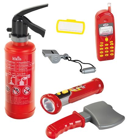 Klein Fire Set im Koffer - 6 st. - Rot