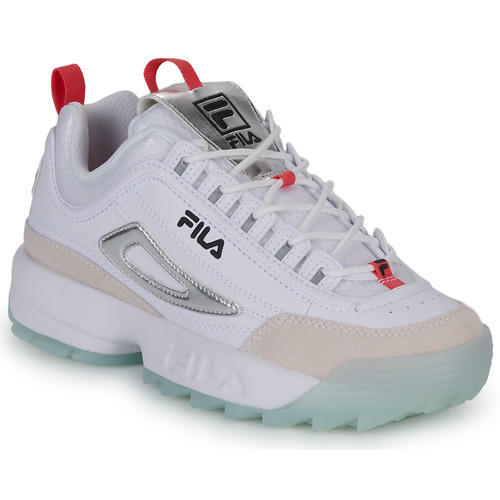 Fila - DISRUPTOR M - Blanc / Argenté