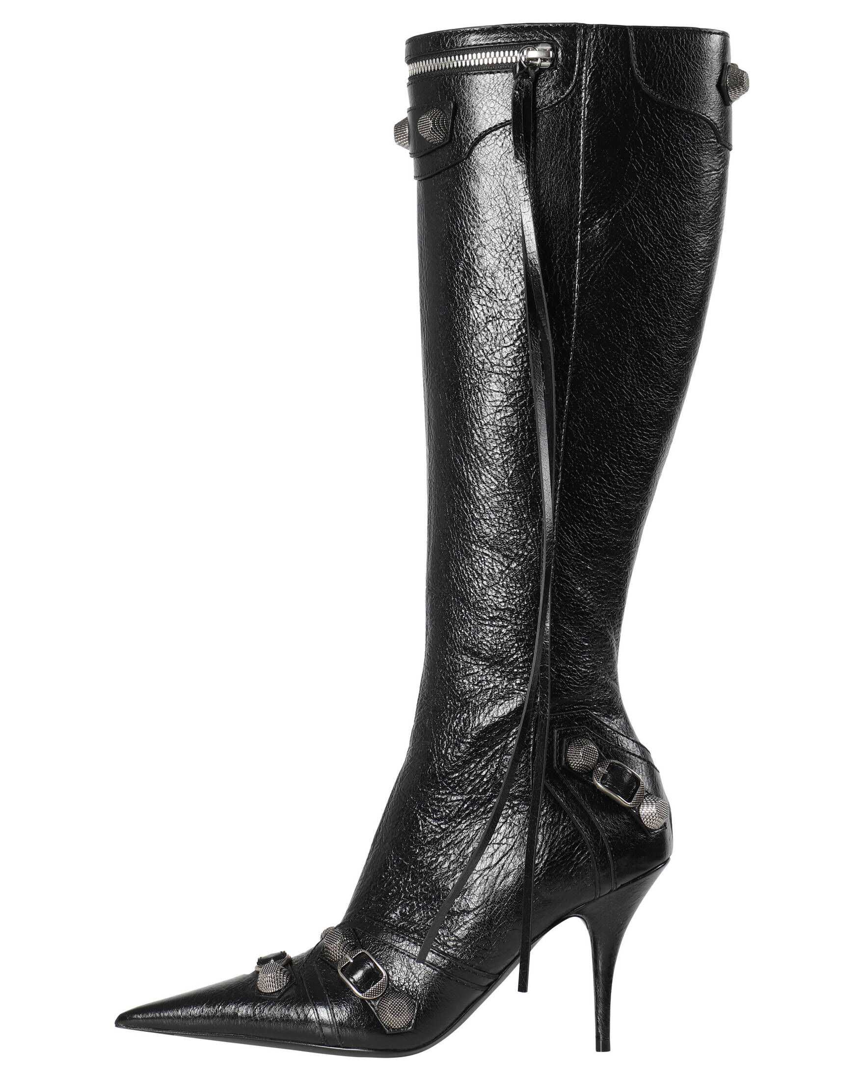 Balenciaga| Damen Stiefel CAGOLE 90 aus Lammleder