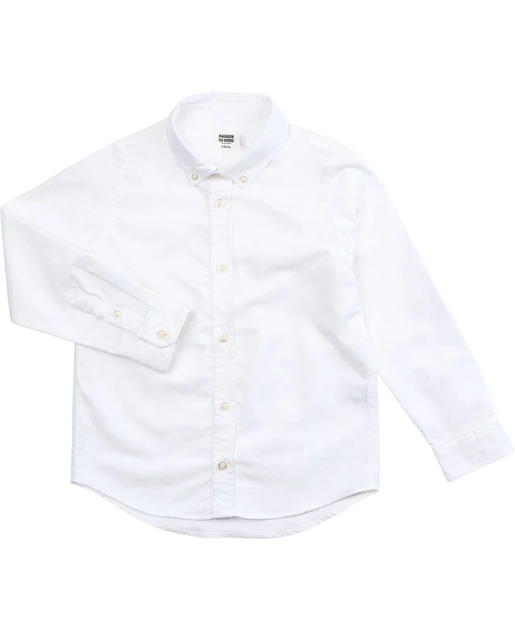 Magasin du Nord Collection Teis oxford shirt - Organic Bright white