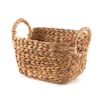 Panier de rangement en jacinthe d'eau Caracas