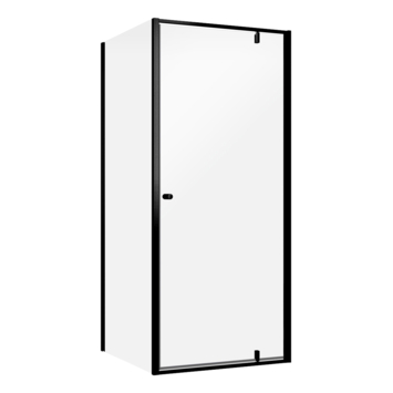 Douchecabine Contour Zwart 90x200cm