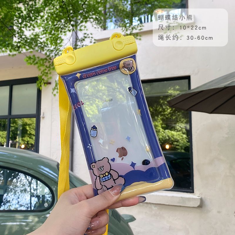 Chimi Chimi - Cartoon touchscreen waterdichte telefoonhoes