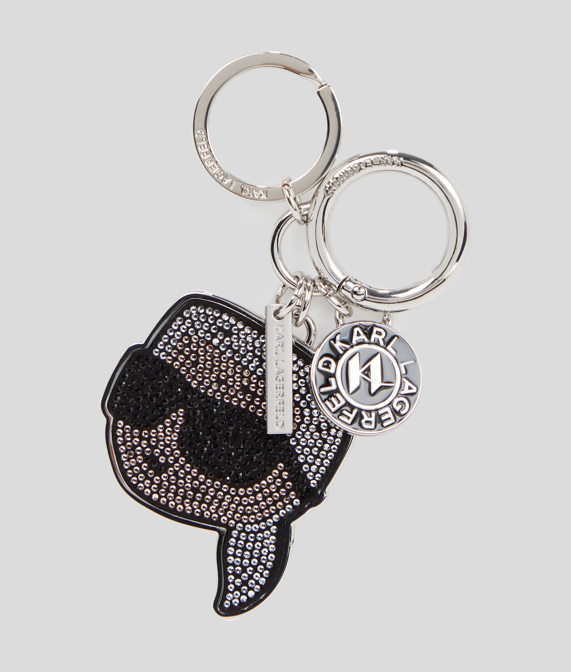 PORTE-CLÉS AVEC STRASS KARL K/IKONIK