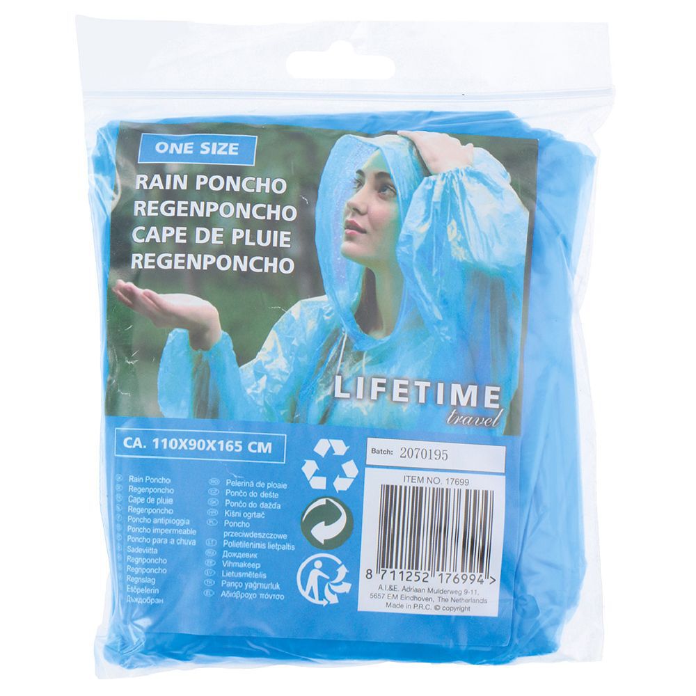 Poncho de pluie adulte