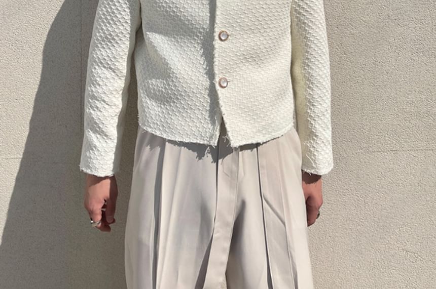SeoulPop - Unisex Tweed Jas