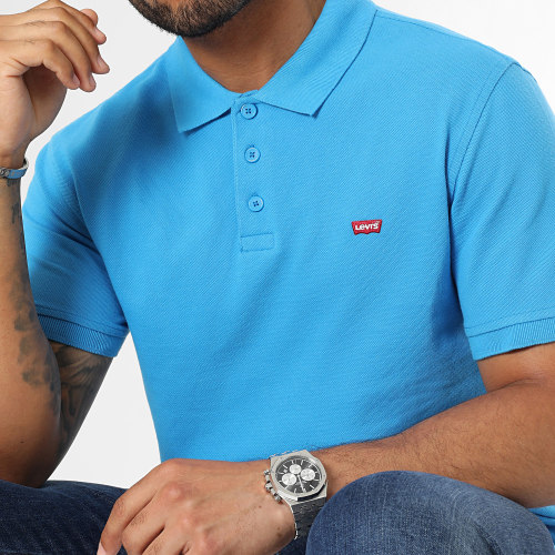 Polo Manches Courtes 35883 Bleu Clair
