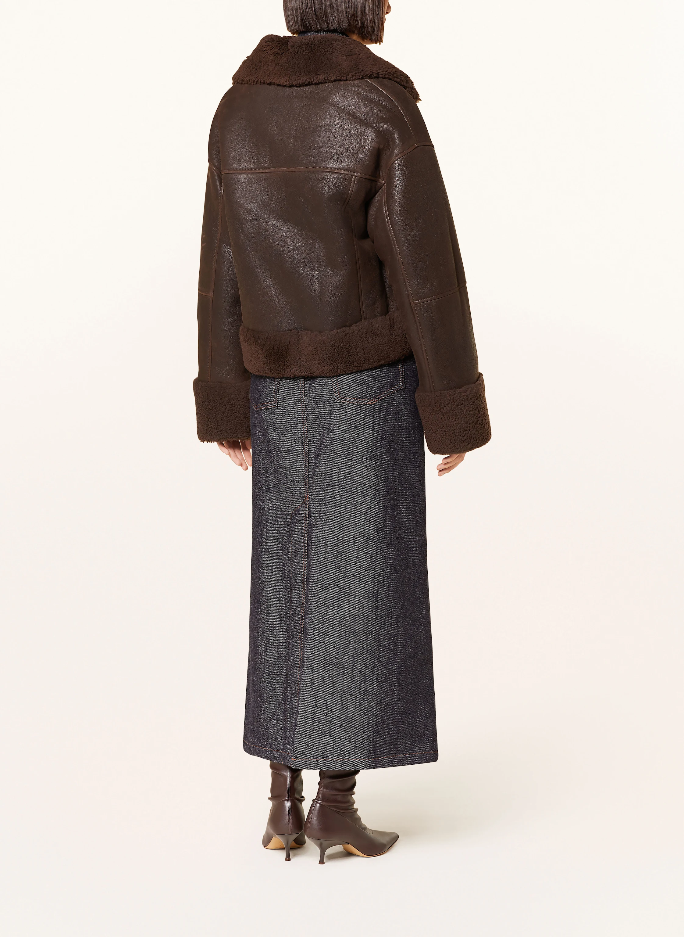 ARMA Cropped-Lederjacke ELVIRA