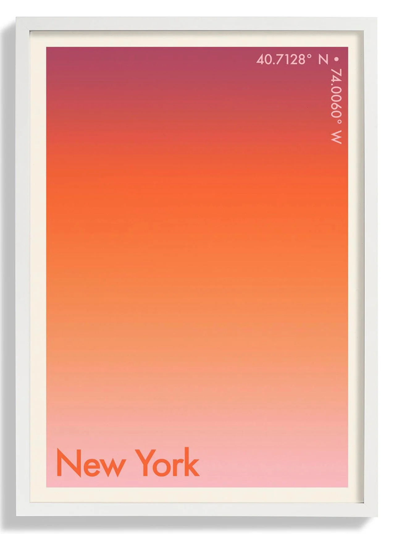 New York Sunset City