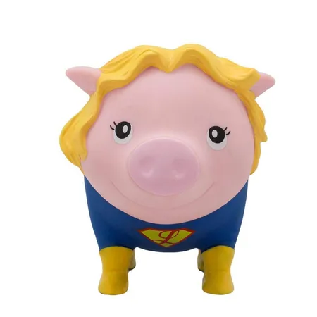 Lilalu Biggys Sparschwein Superheldin