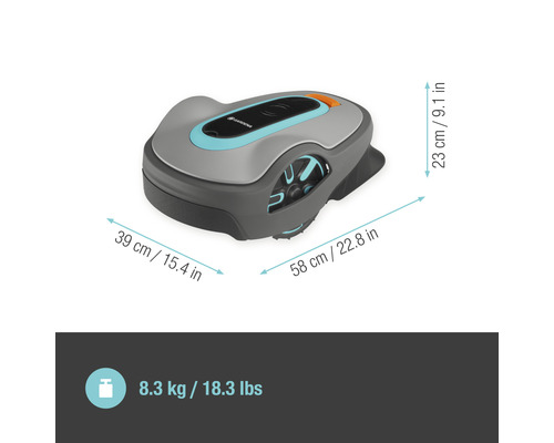 GARDENA SILENO life 750 robotmaaier