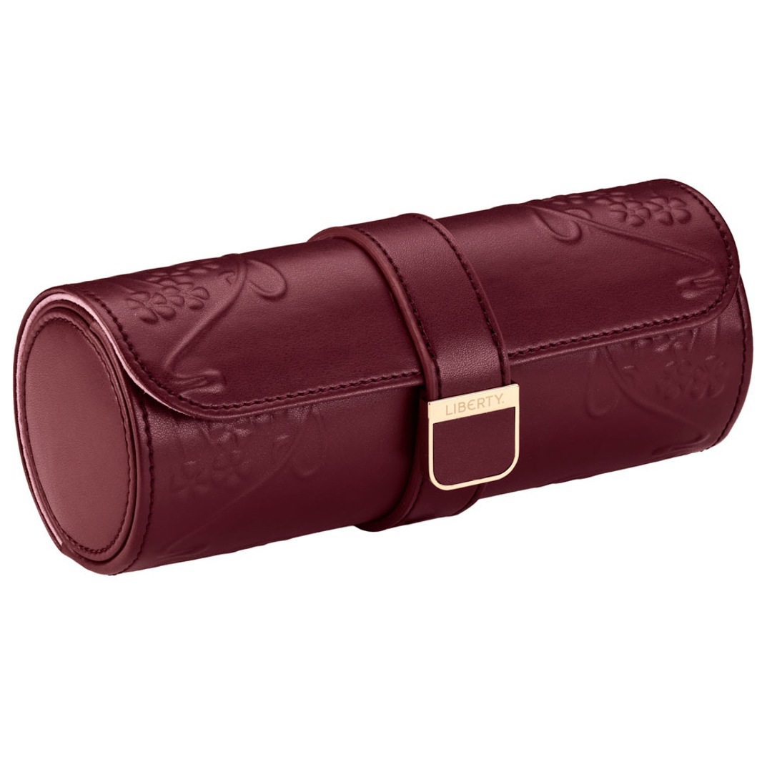 Wolf 1834 Liberty 3er Uhrenrolle Burgundy