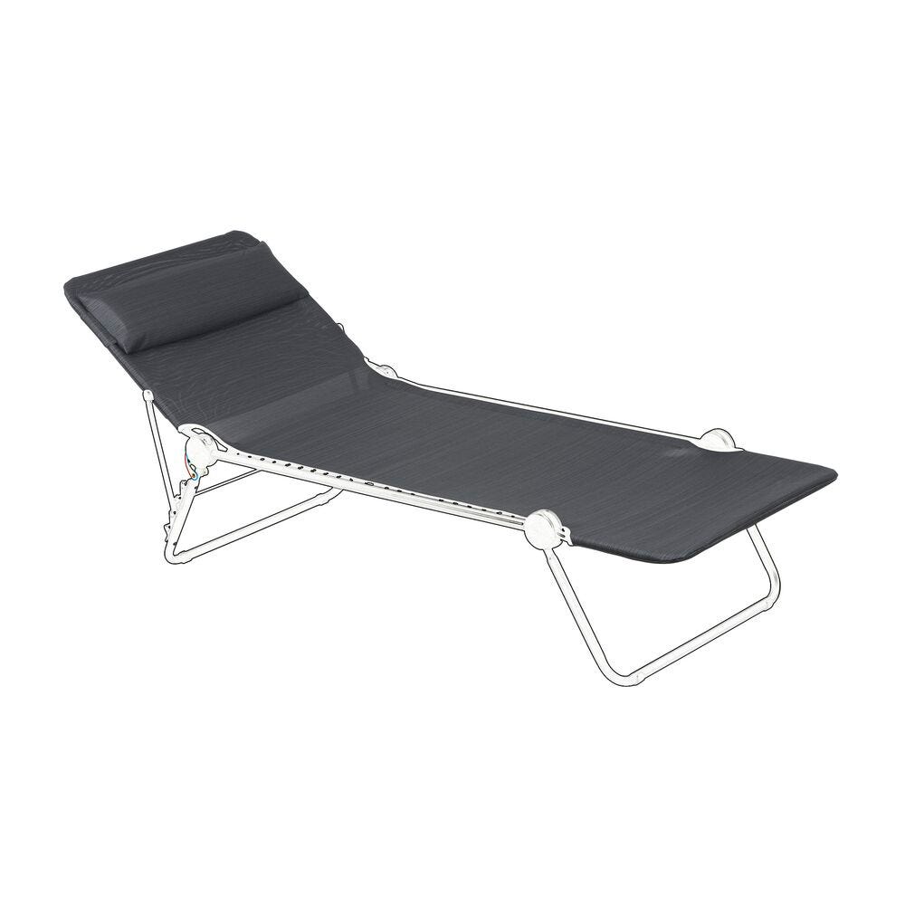 Sonnenliege Ersatzteilset Sunside Batyline® Duo Grau Obsidian
