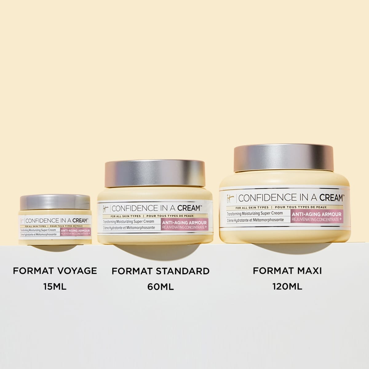 It Cosmetics Confidence in a Cream™ Supercharged Crème Hydratante Anti-âge