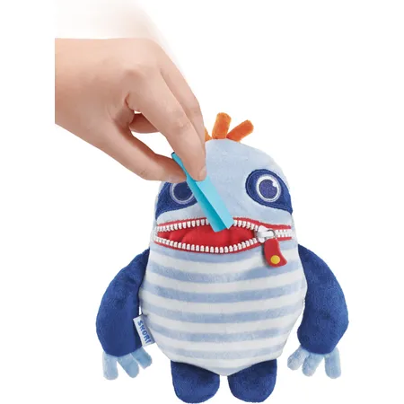 Schmidt Spiele Plüsch Sorgenfresser Snori, 17,5 cm, Zoo Babies Edition