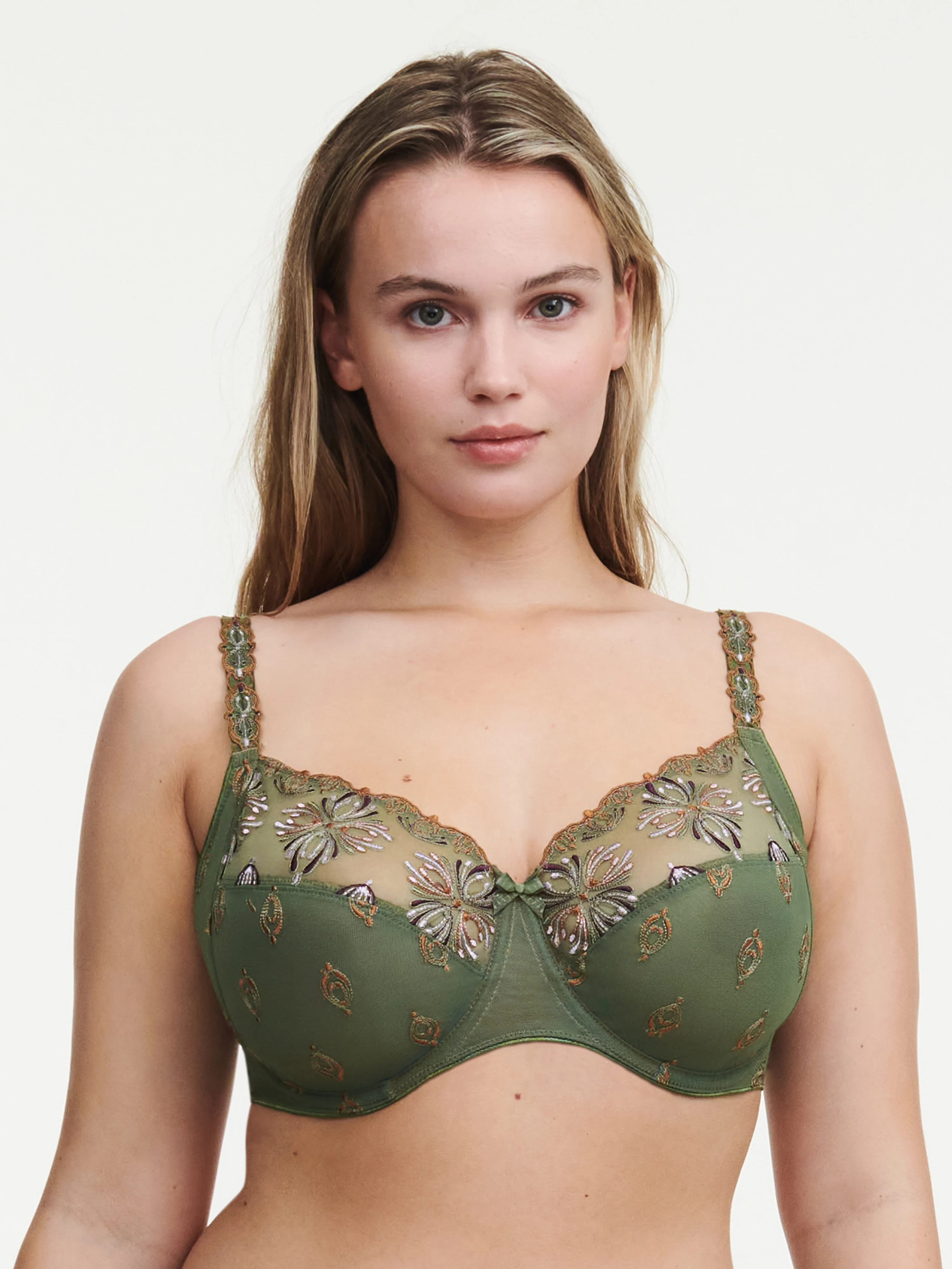 CHAMPS ELYSEES - Soutien-gorge emboîtant broderie italienne | Multicolore