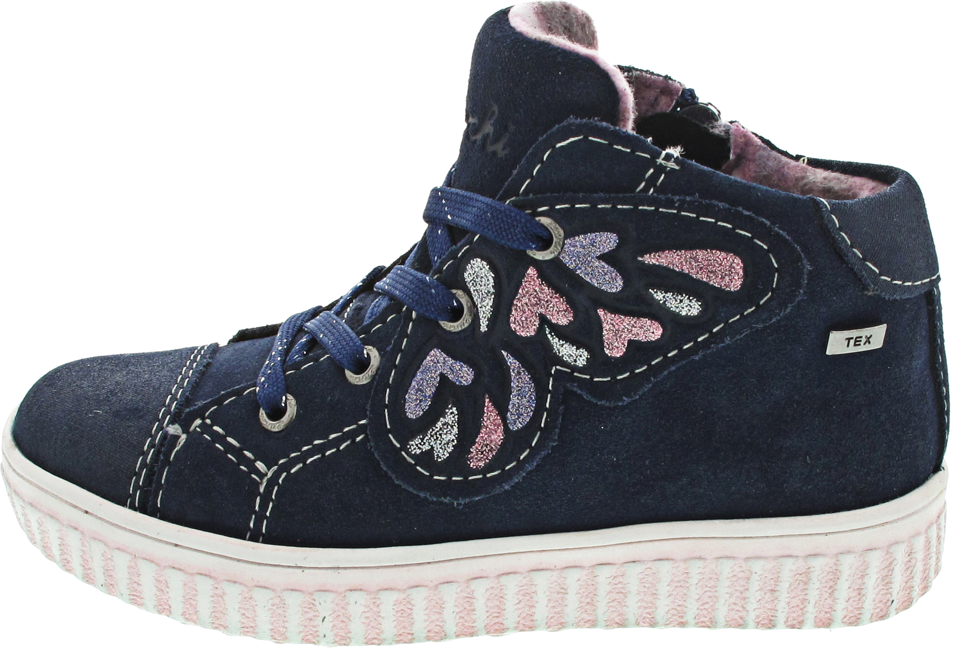 Lurchi Yoyo-Tex Schnürstiefel TEX blau