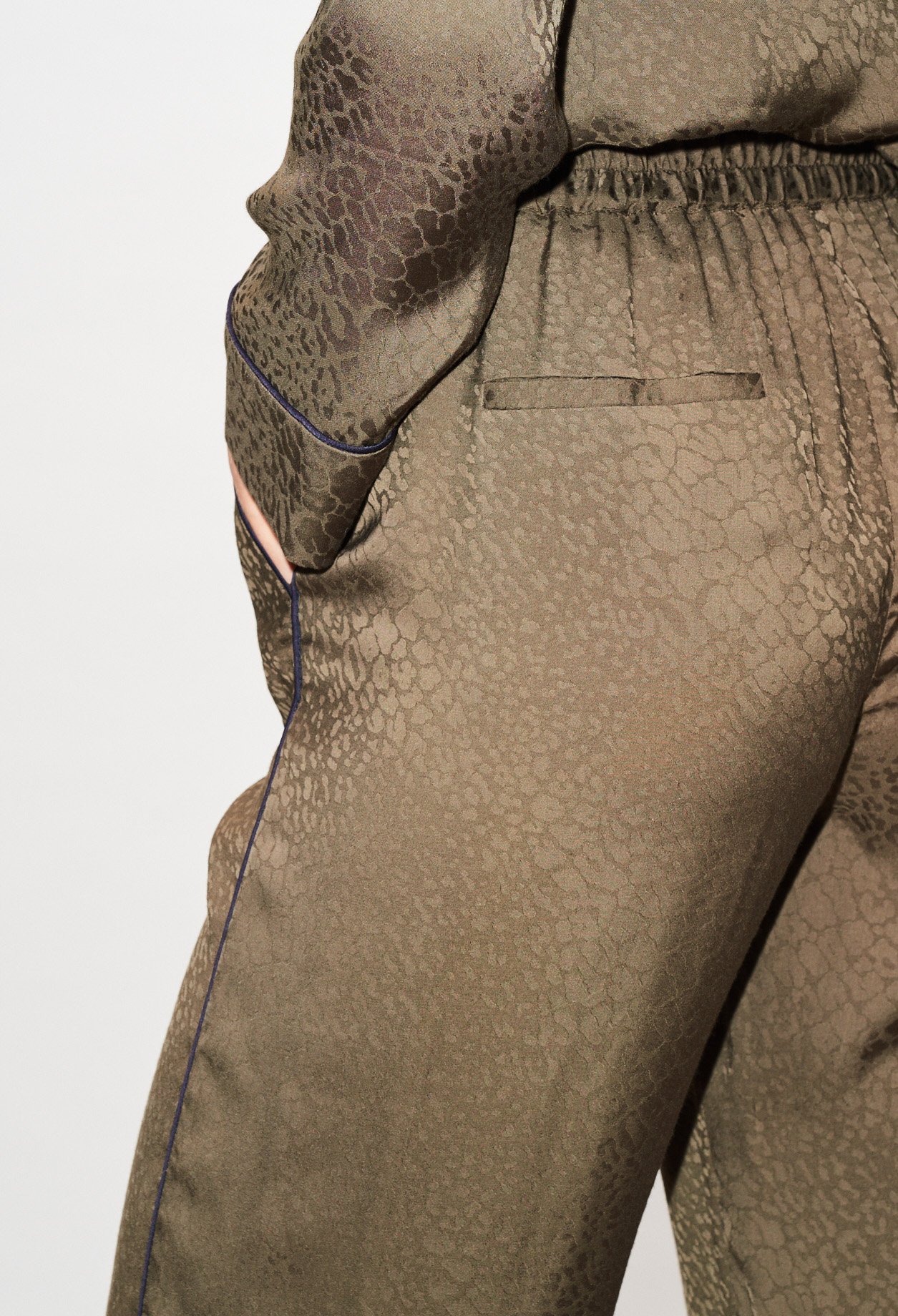 Pantalon pyjama fluide