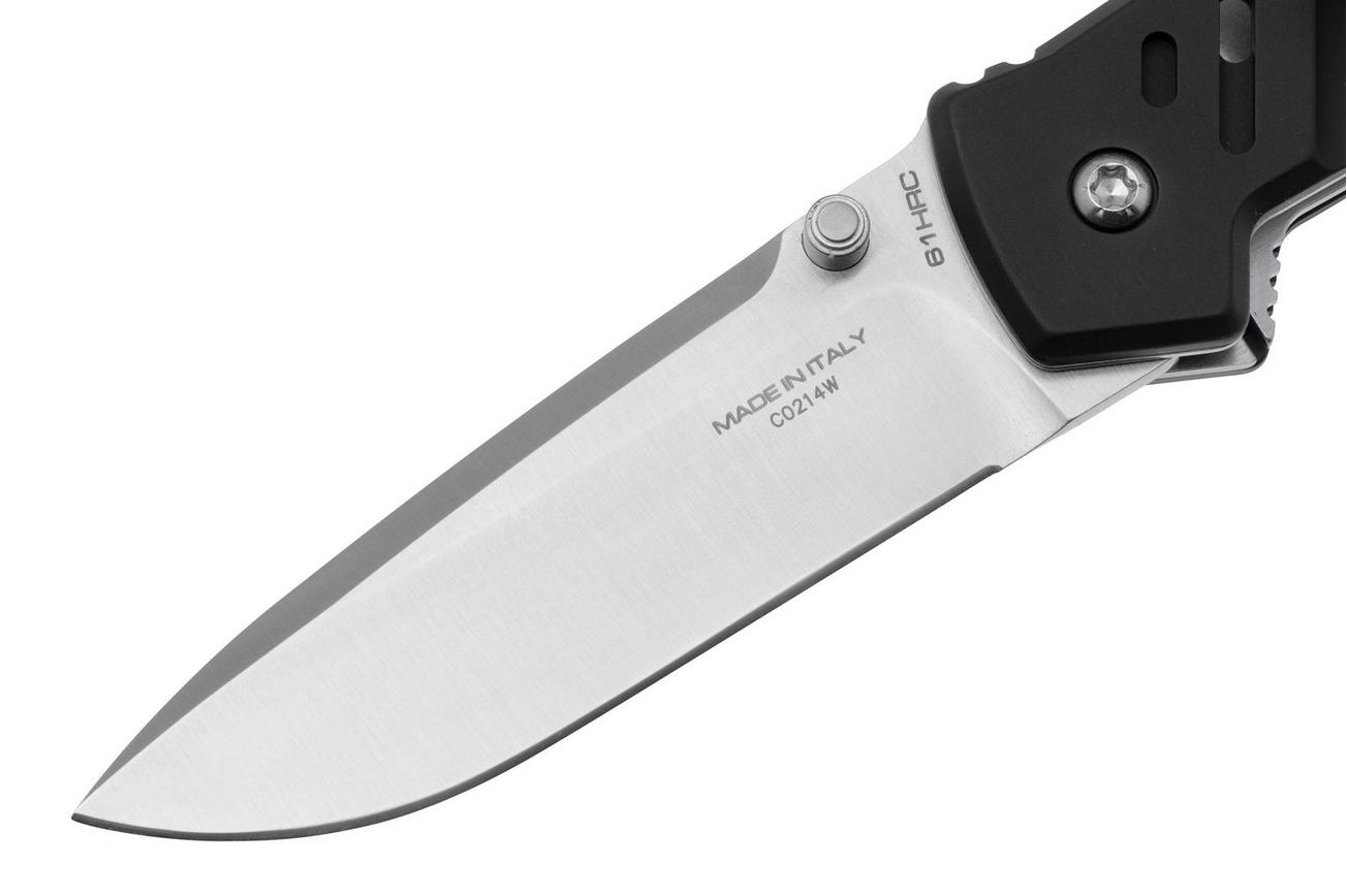 Extrema Ratio MF1 EVO D 04.1000.0232/M3/SAT/BLK, Satin M390, Black Aluminum zakmes