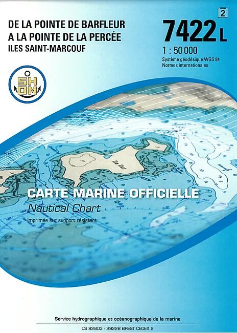 EPSHOM - 7422L DE LA POINTE DE BARFLEUR