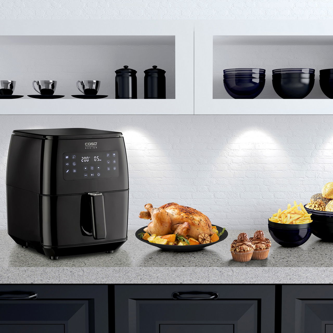 CASO Design Heißluftfritteuse AF 600 XL