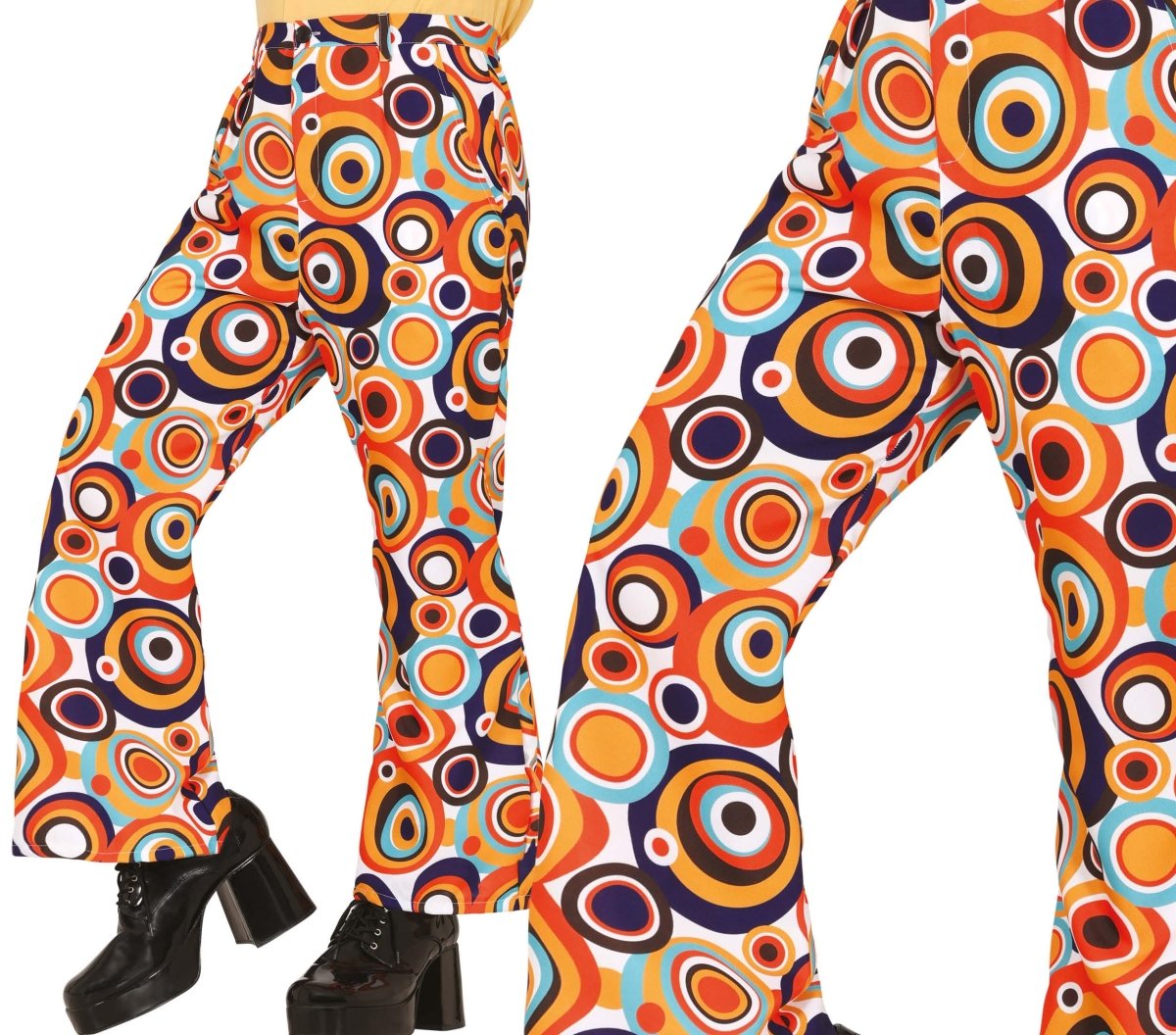 Disco 70S Broek Dames Rond
