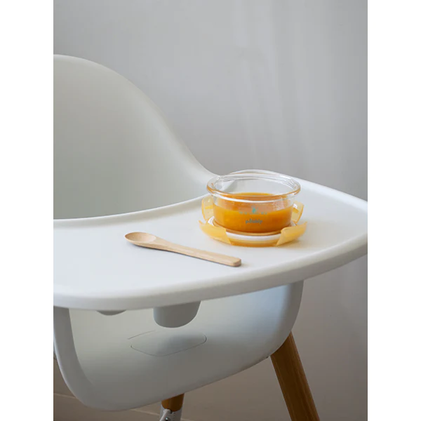 Set de 3 boîtes en verre graduées 240ml pour bébé Pebbly