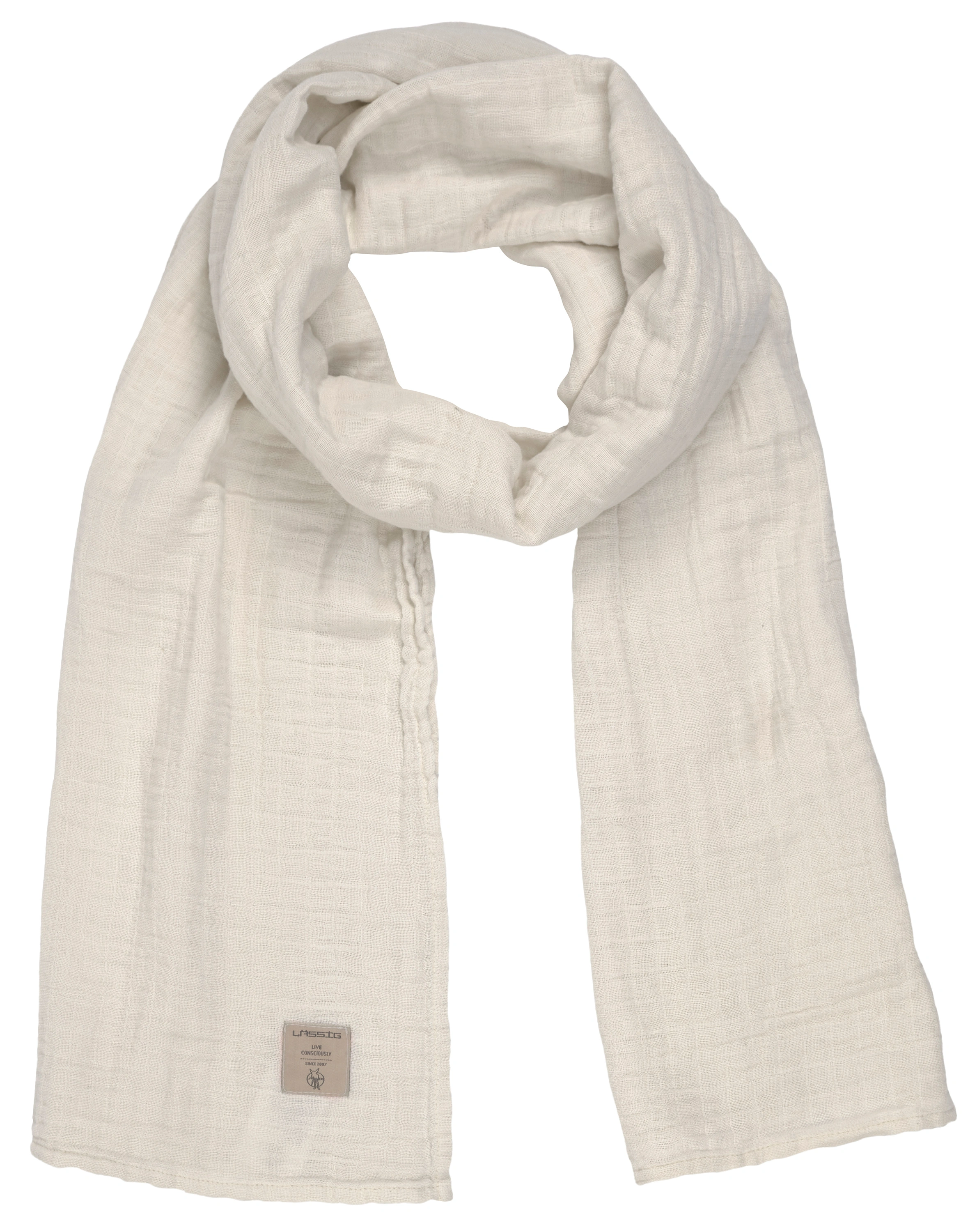 Stillschal MUSLIN in milky