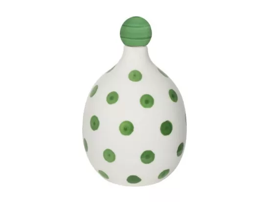 Lido Bouteille en céramique à pois Verdi Zafferano
