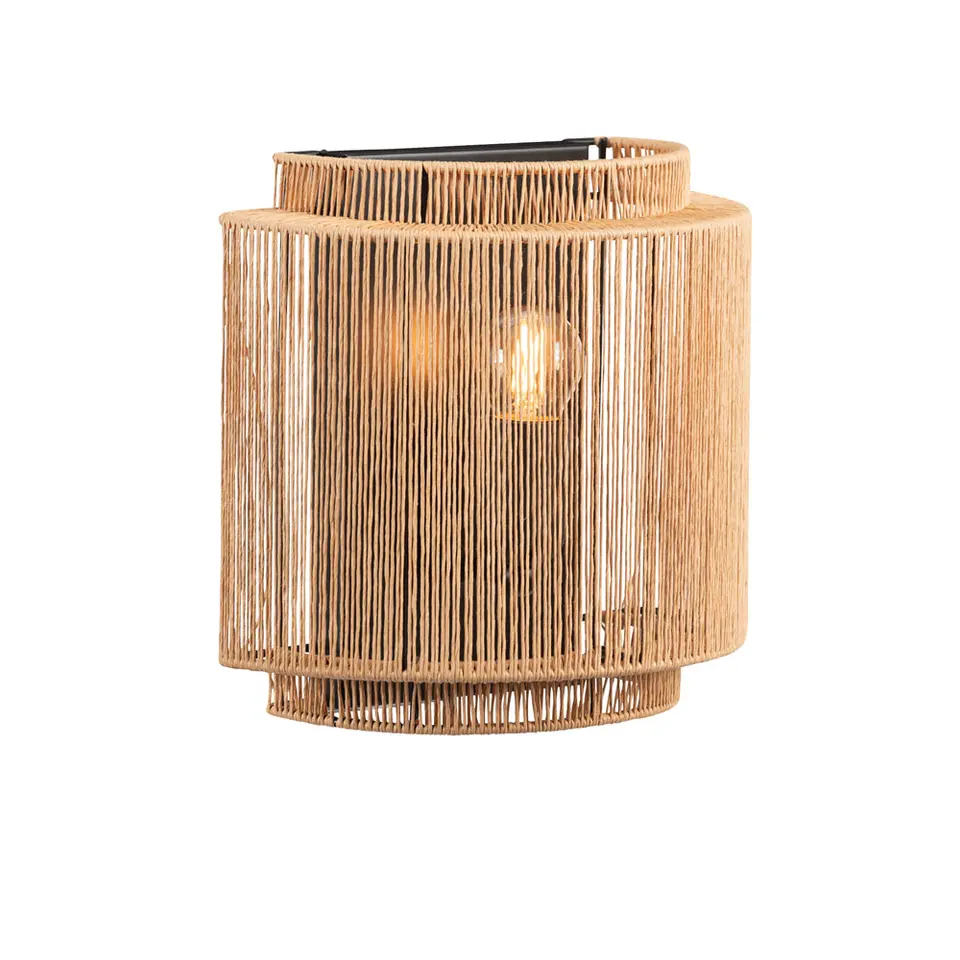 Wandlamp River - naturel - 23x13,5x23 cm