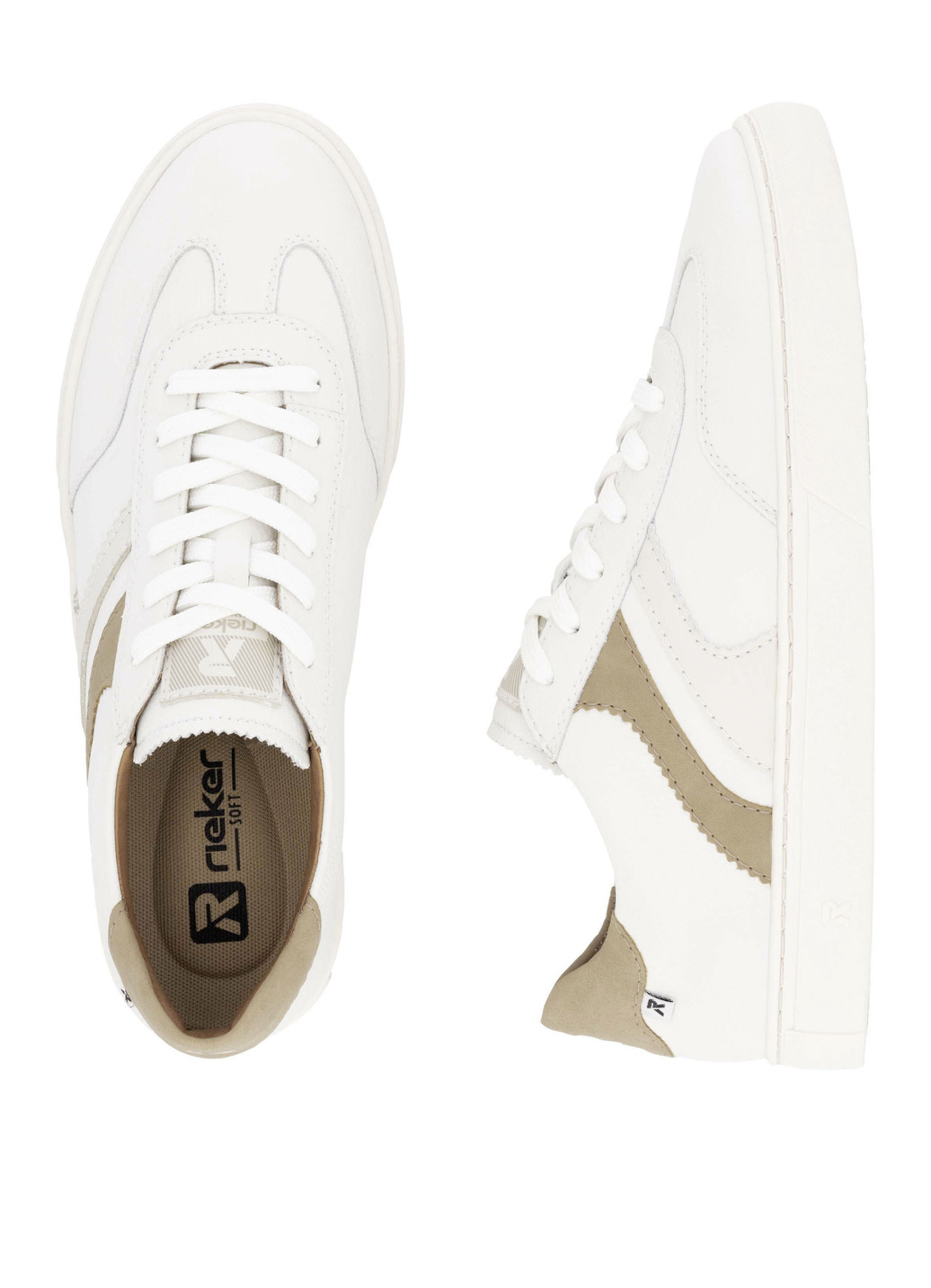 Rieker Sneaker aus weichem Nappaleder