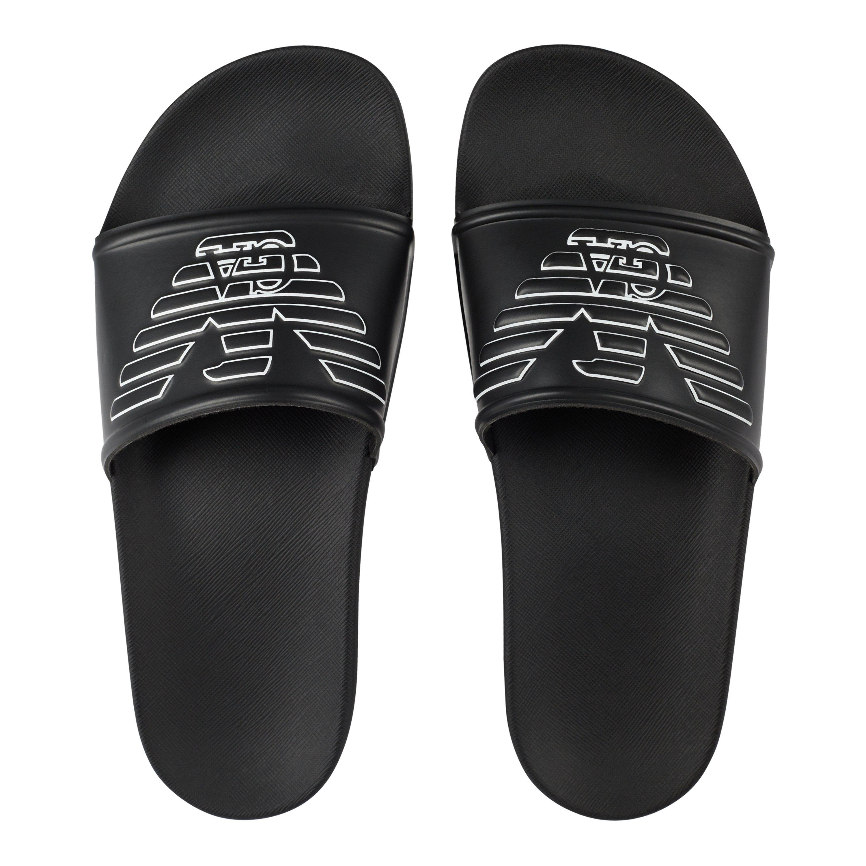 Emporio Armani Eagle Sliders