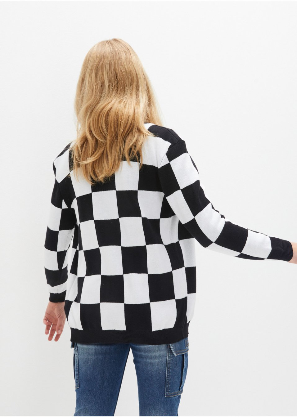 Gilet en maille fille