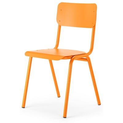 Stuhl Alu 2, Reinorange RAL 2004