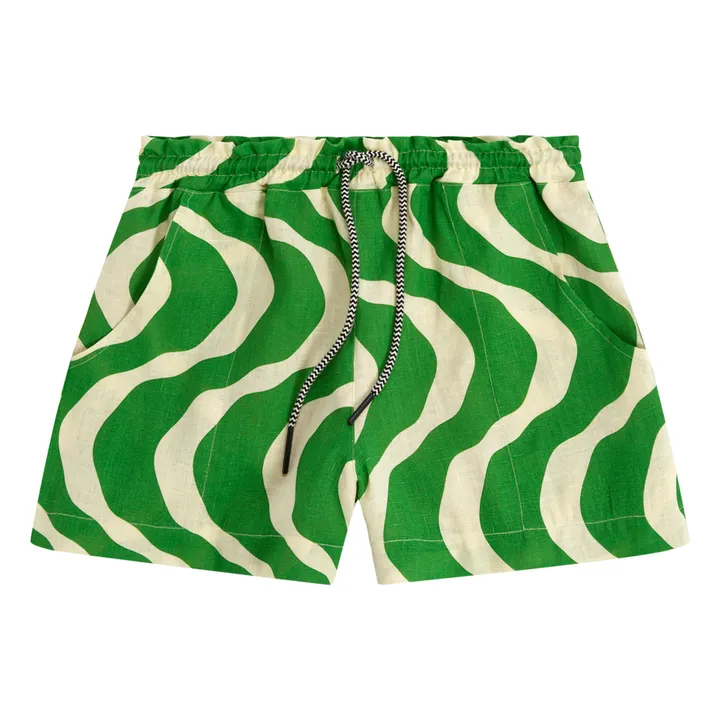 OAS Short Rippling Drizzle Lin | Vert