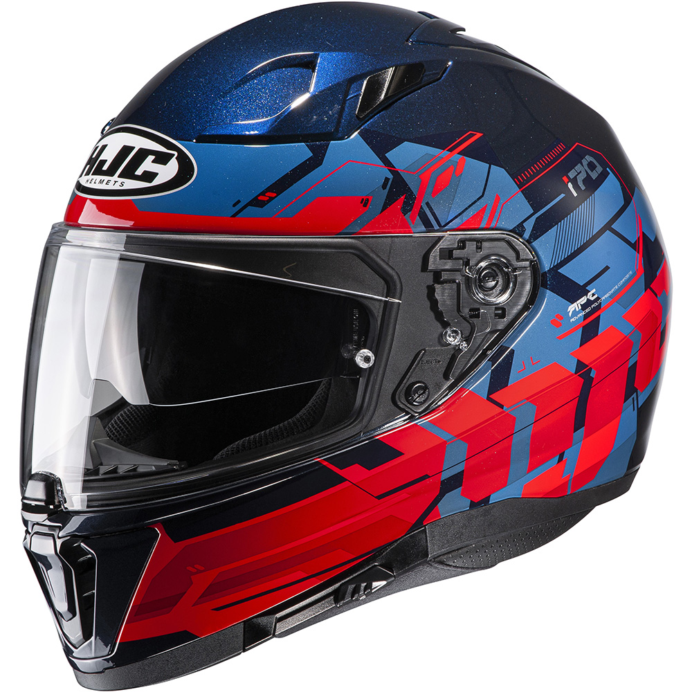 HJC - Casque i70 Alligon MC21 / Bleu / Rouge